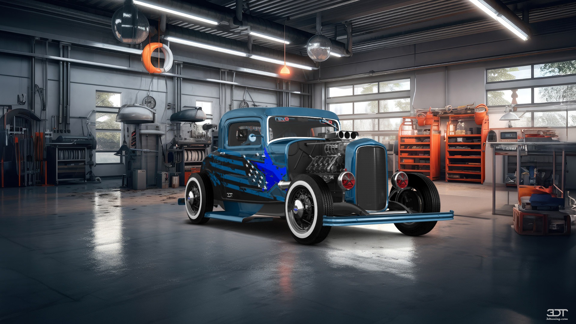 Ford Model B Deluxe 2 Door Coupe 1932