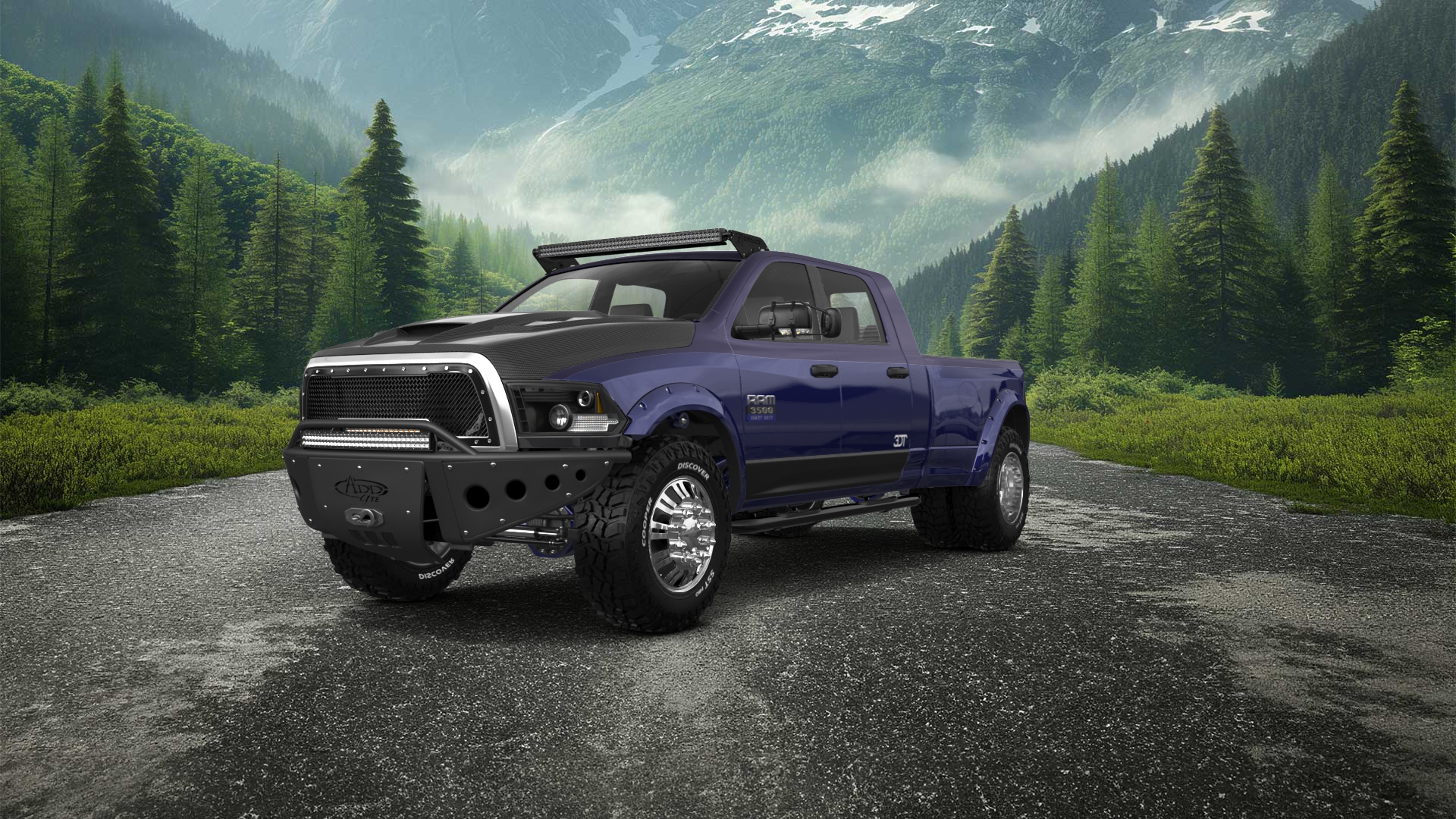 Dodge Ram 3500 4 Door Truck 2014