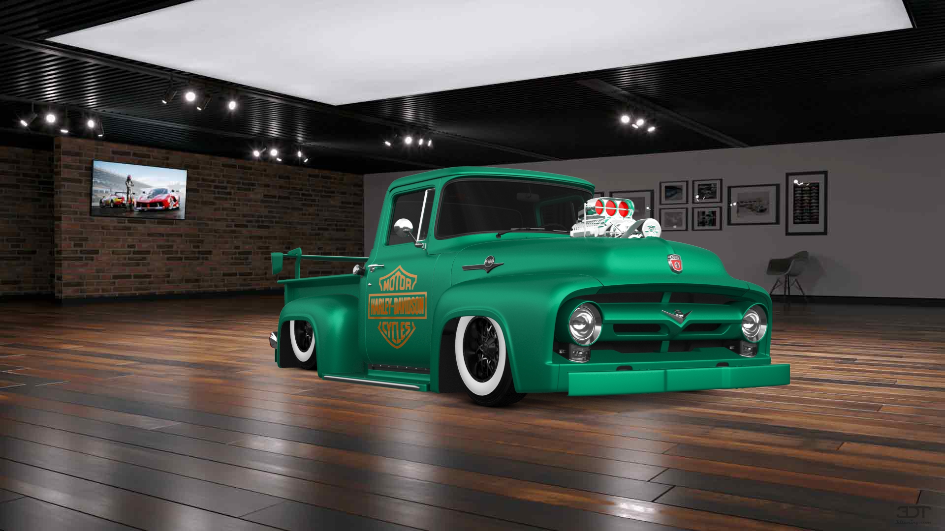 Ford F-100 2 Door truck 1956 tuning