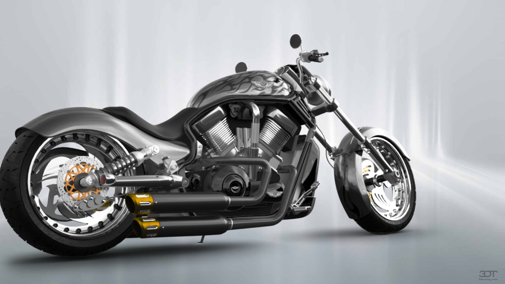 Harley-Davidson Custom Chopper Cruiser 2011
