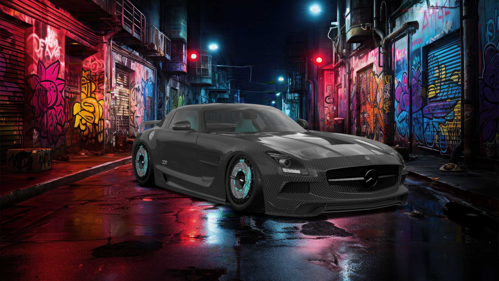 Mercedes SLS 2 Door Coupe 2011 tuning