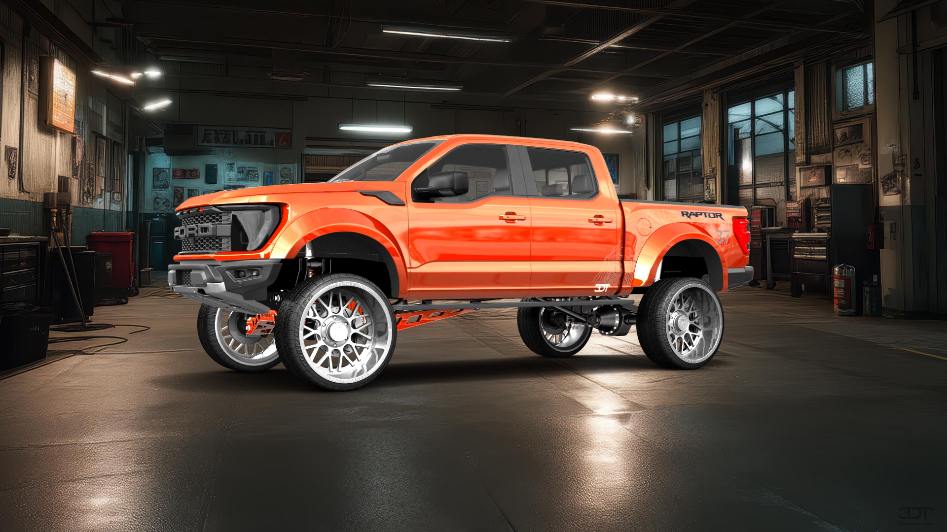 Ford F-150 Raptor 4 Door pickup truck 2021