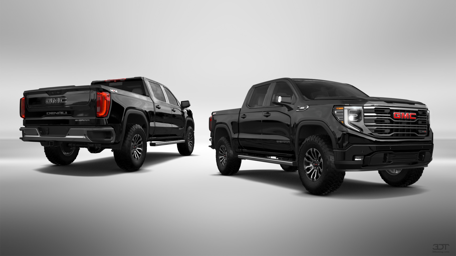 GMC Sierra 1500 Crew Cab 5.8 ft box 4 Door pickup truck 2023 tuning