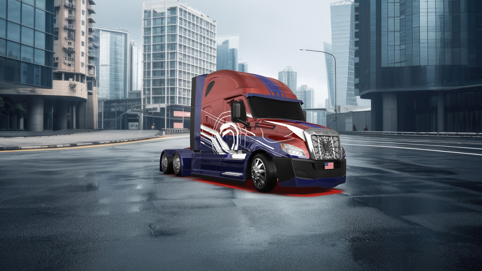 Freightliner Cascadia Sleeper Cab Truck 2018