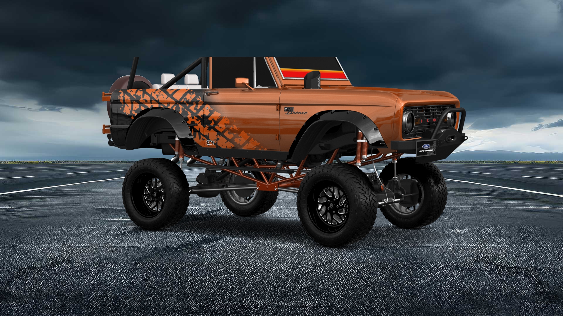 Ford Bronco 3 Door SUV 1965