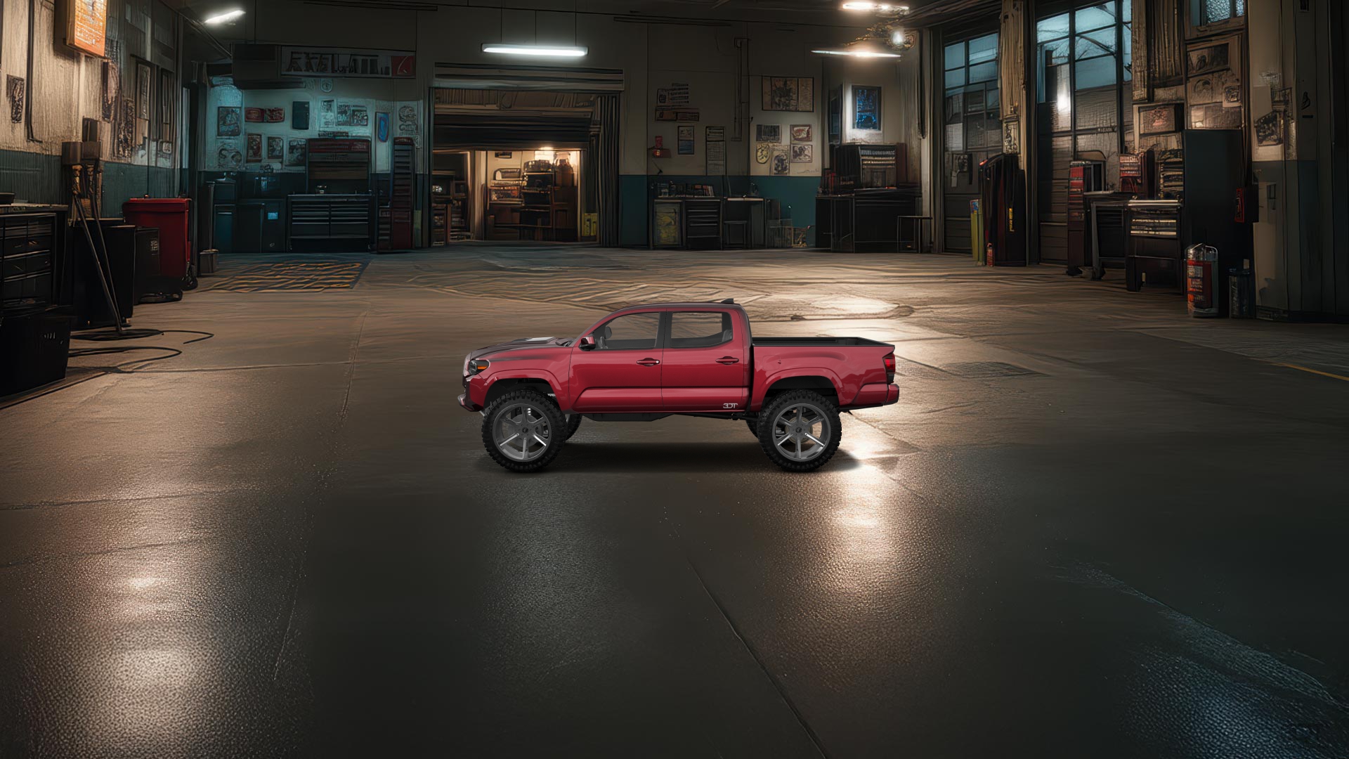 Toyota Tacoma 4 Door pickup truck 2018 tuning