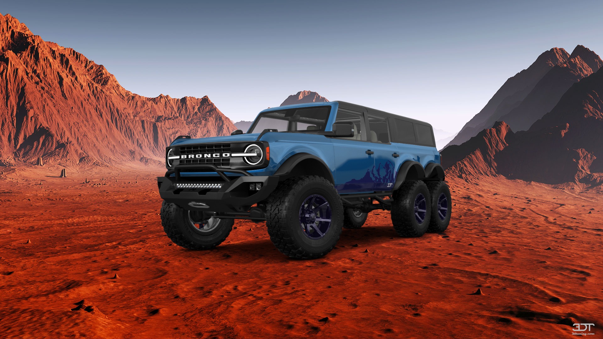 Ford Bronco 6X6 4 Door pickup truck 2021