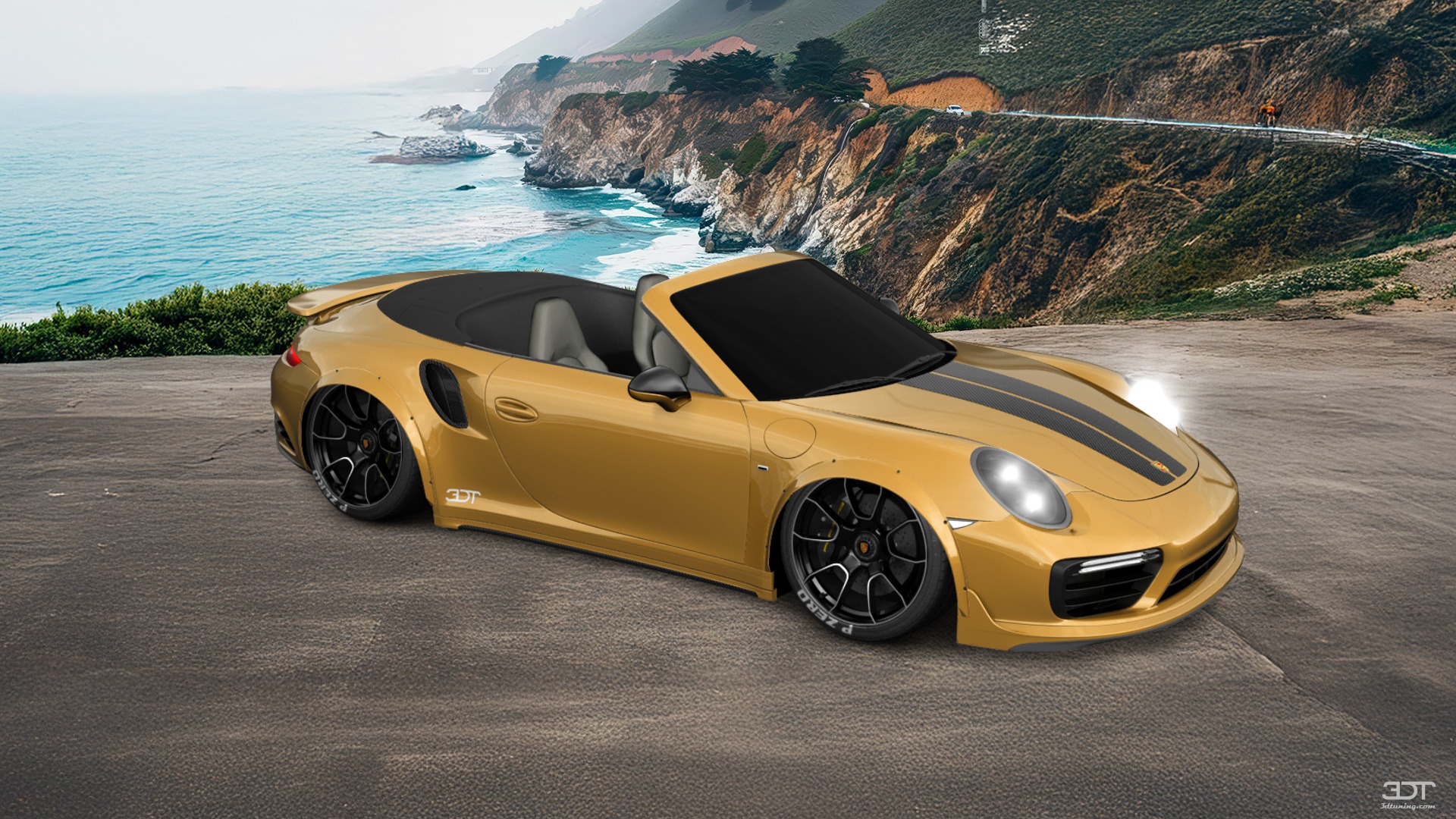 Tuning Porsche 911 Turbo S 2 Door Convertible 2014