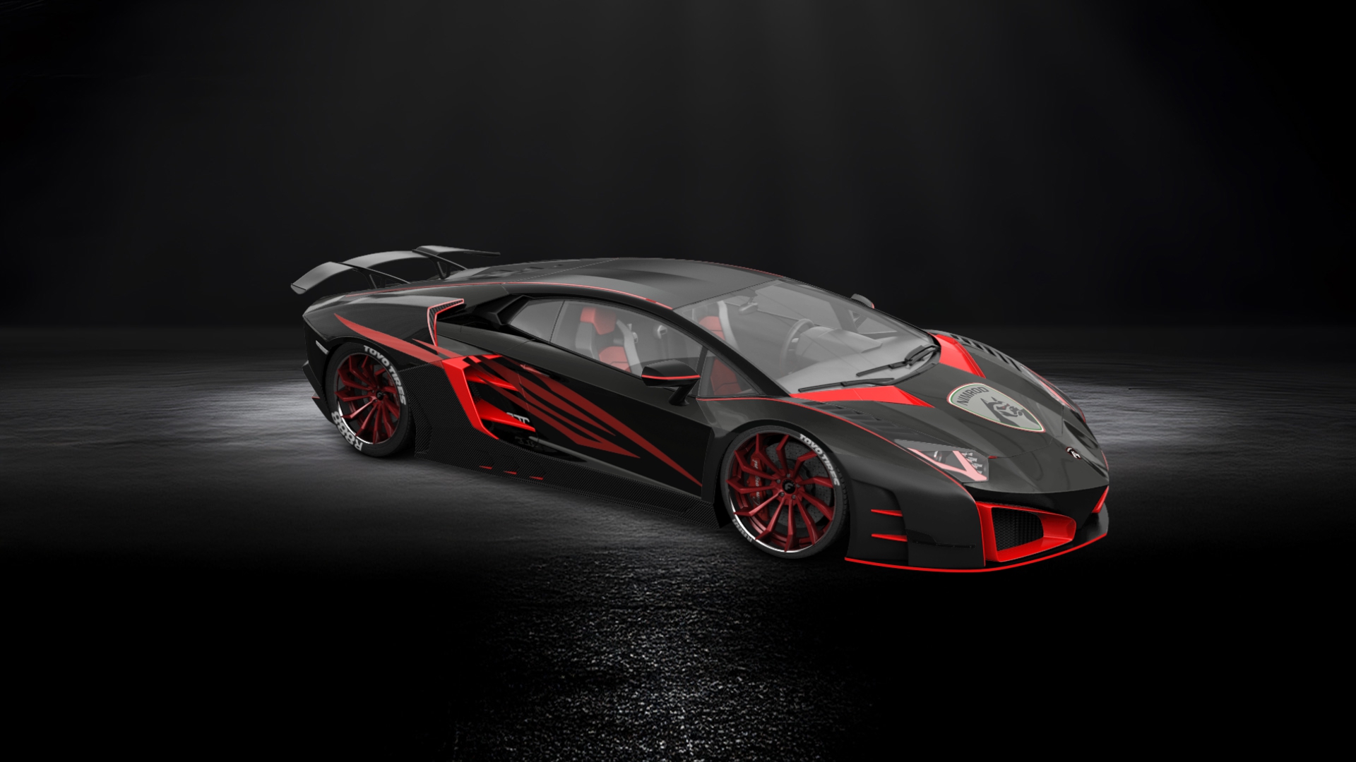 Lamborghini Aventador 2 Door Coupe 2012 tuning