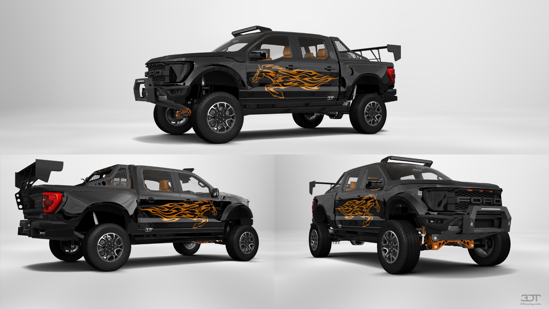 Ford F-150 Raptor 4 Door pickup truck 2021 tuning