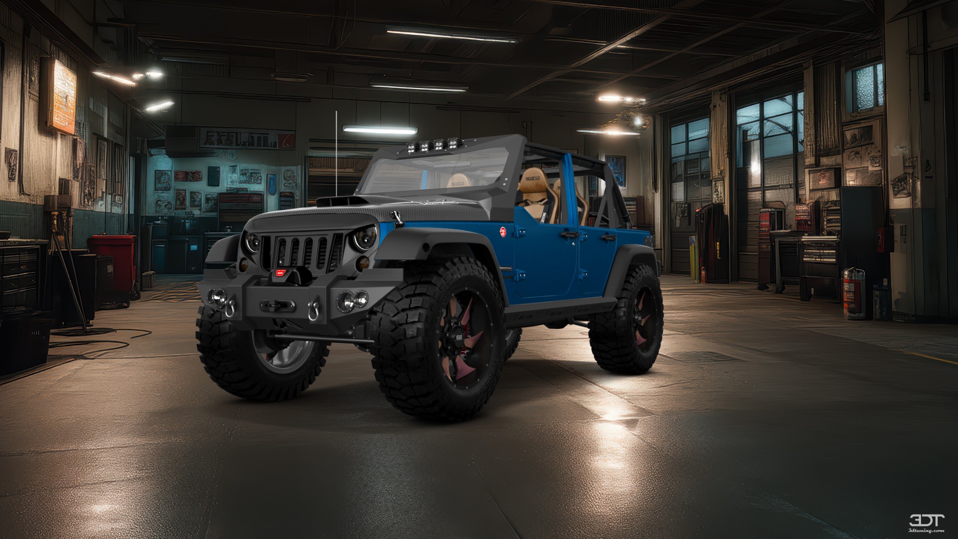 Jeep Wrangler Unlimited JK Rubicon Recon 4 Door SUV 2017 tuning
