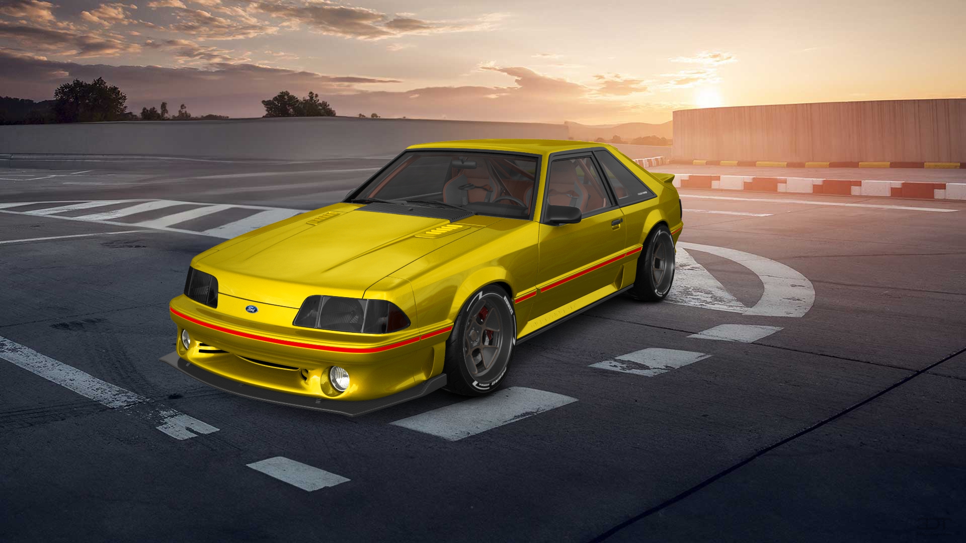 Ford Mustang 3 Door Hatchback 1988
