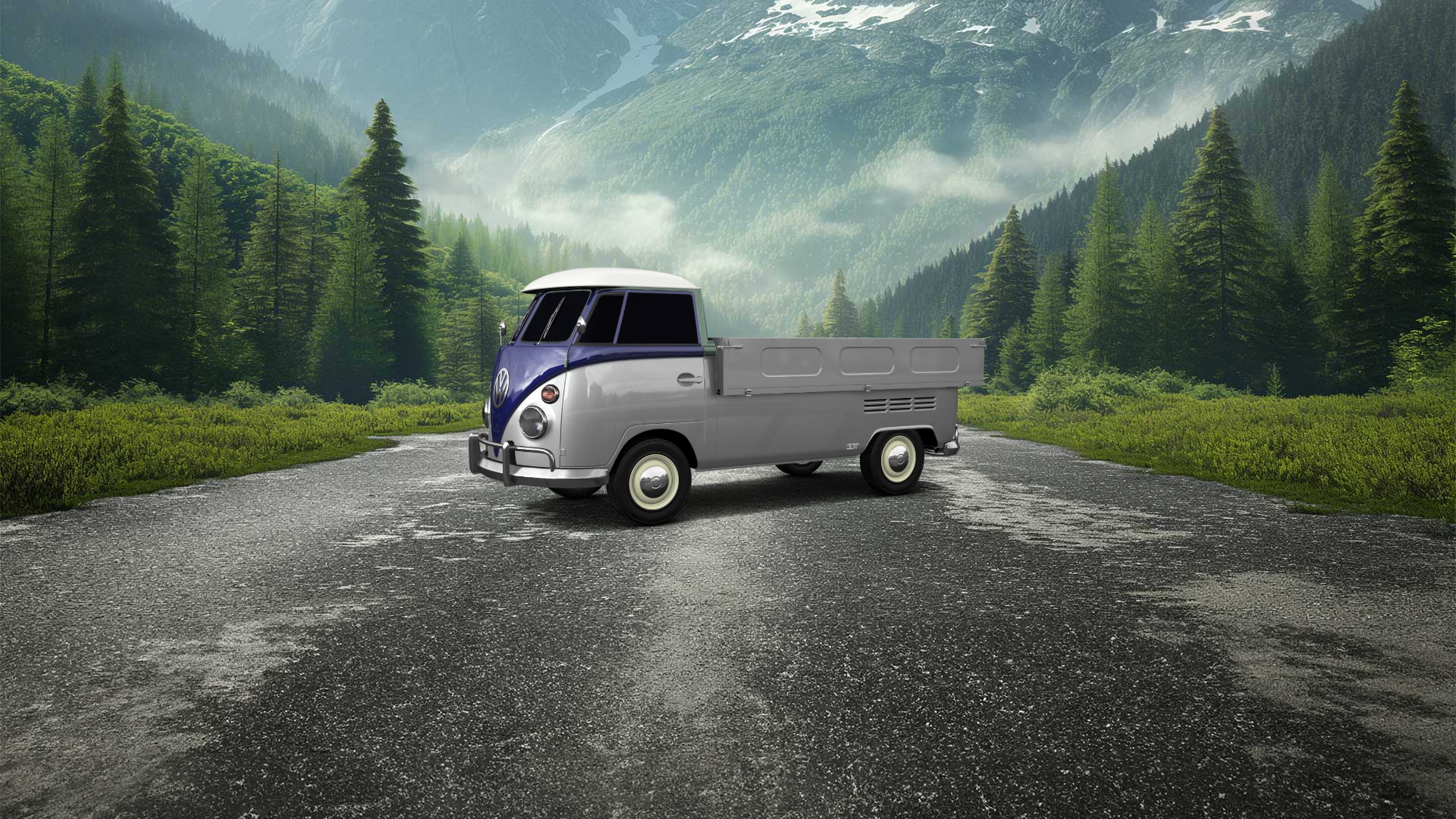 Volkswagen T1 Van 1950 tuning