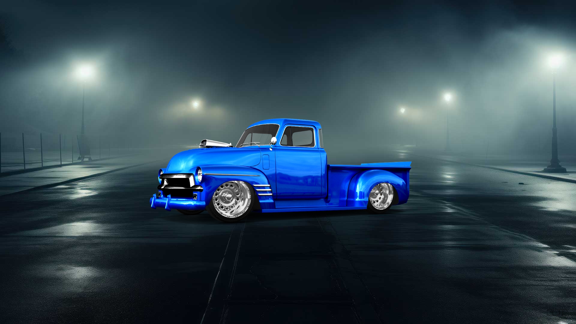 Chevrolet 3100 2 Door pickup truck 1954 tuning