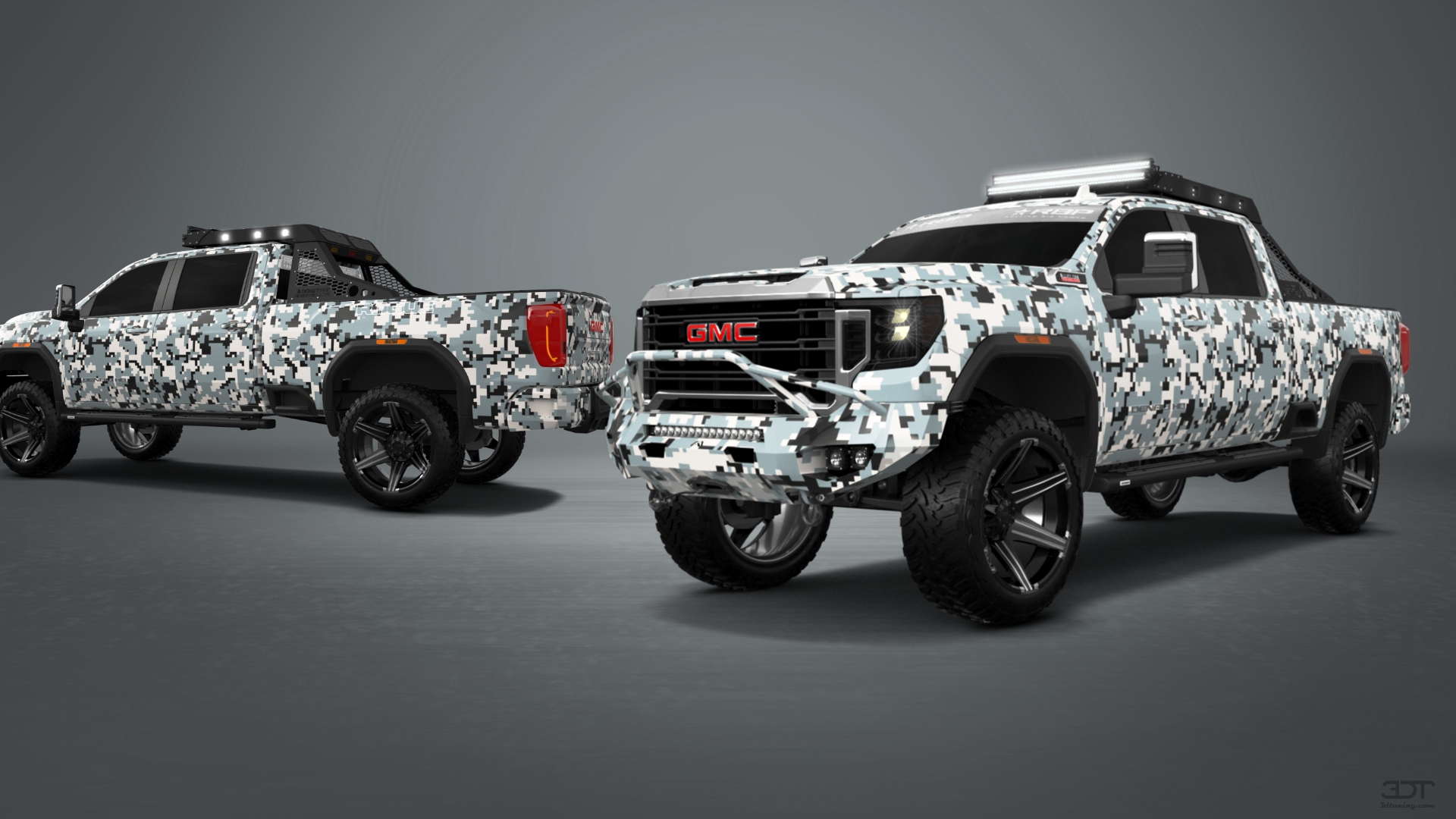 GMC Sierra 2500 HD 4 Door pickup truck 2020 tuning