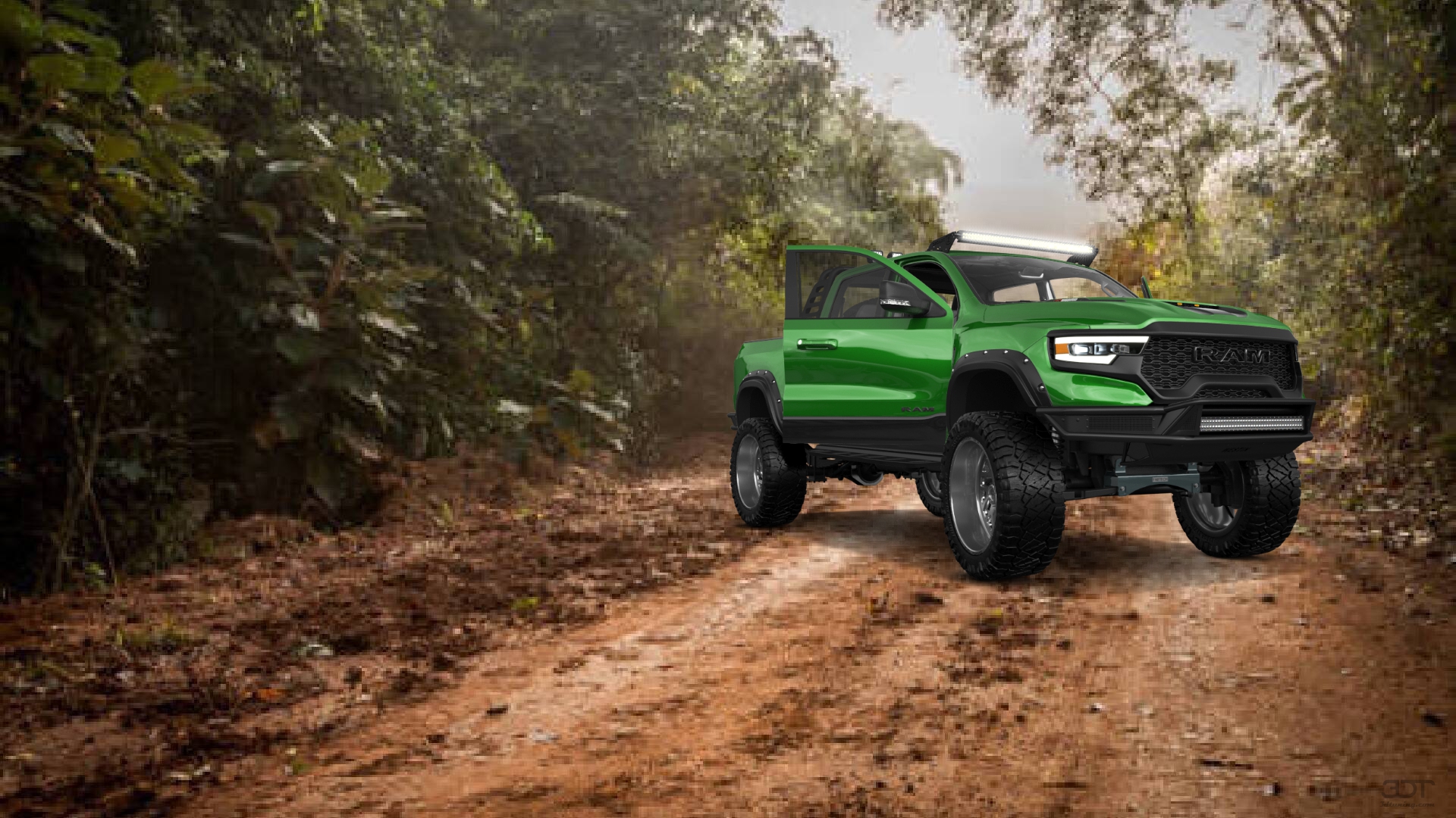 Dodge Ram 1500 TRX 4 Door pickup truck 2021