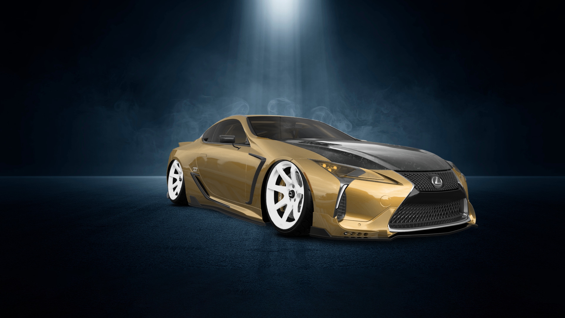 Lexus LC500 2 door fastback coupe 2017 tuning