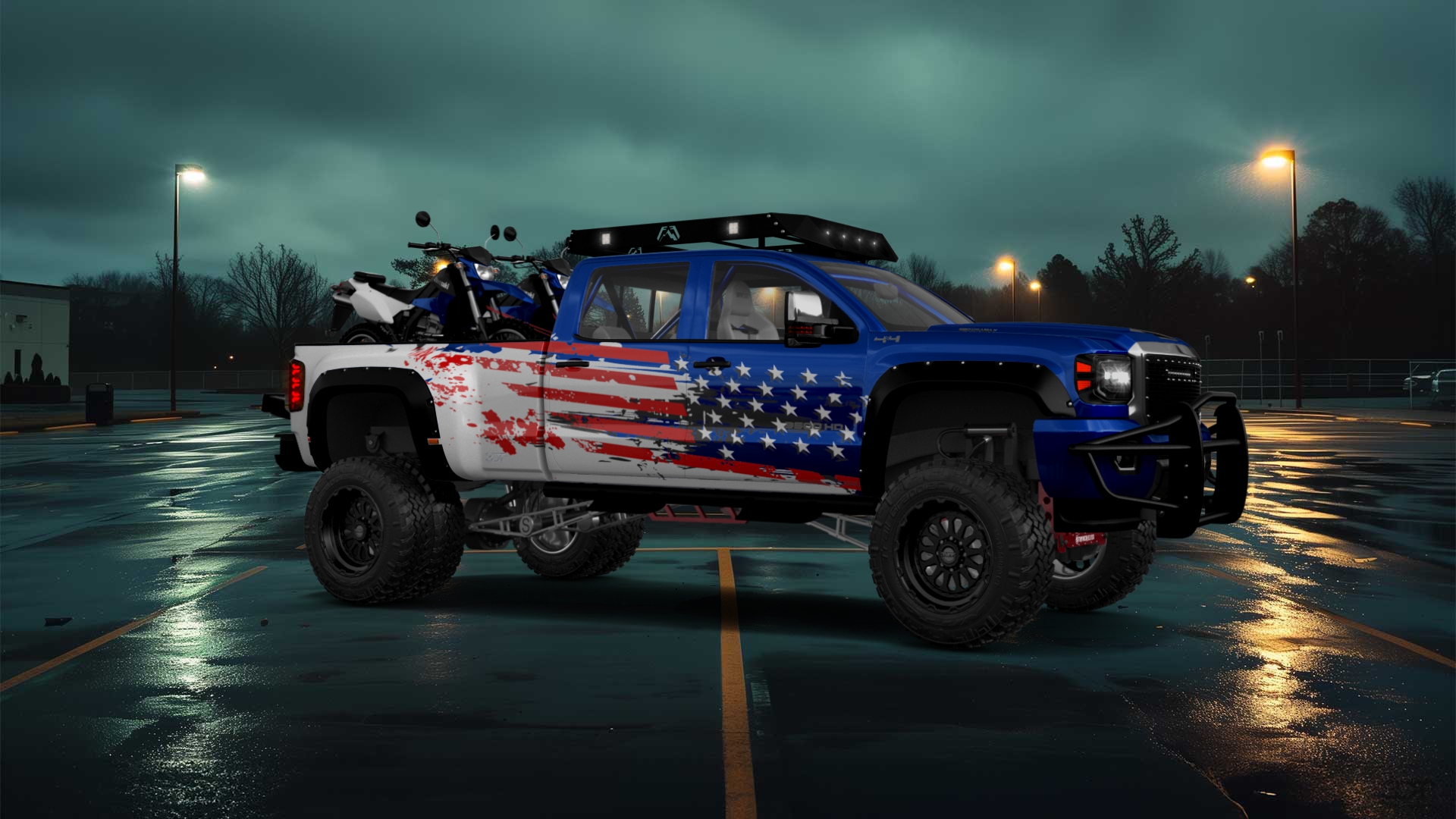 GMC Sierra 3500 HD Crew Cab 4 Door pickup truck 2015