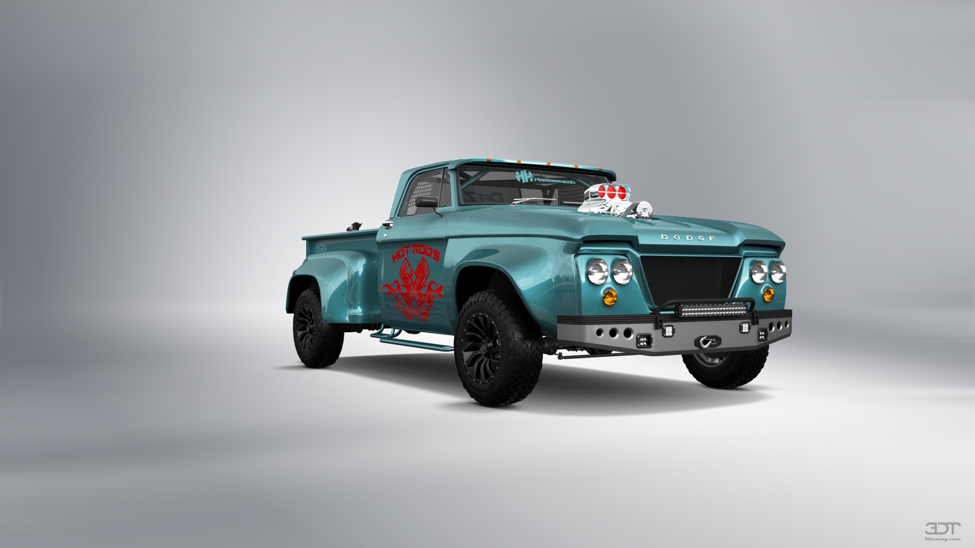 Dodge D-100 Stepside 2 Door pickup truck 1961