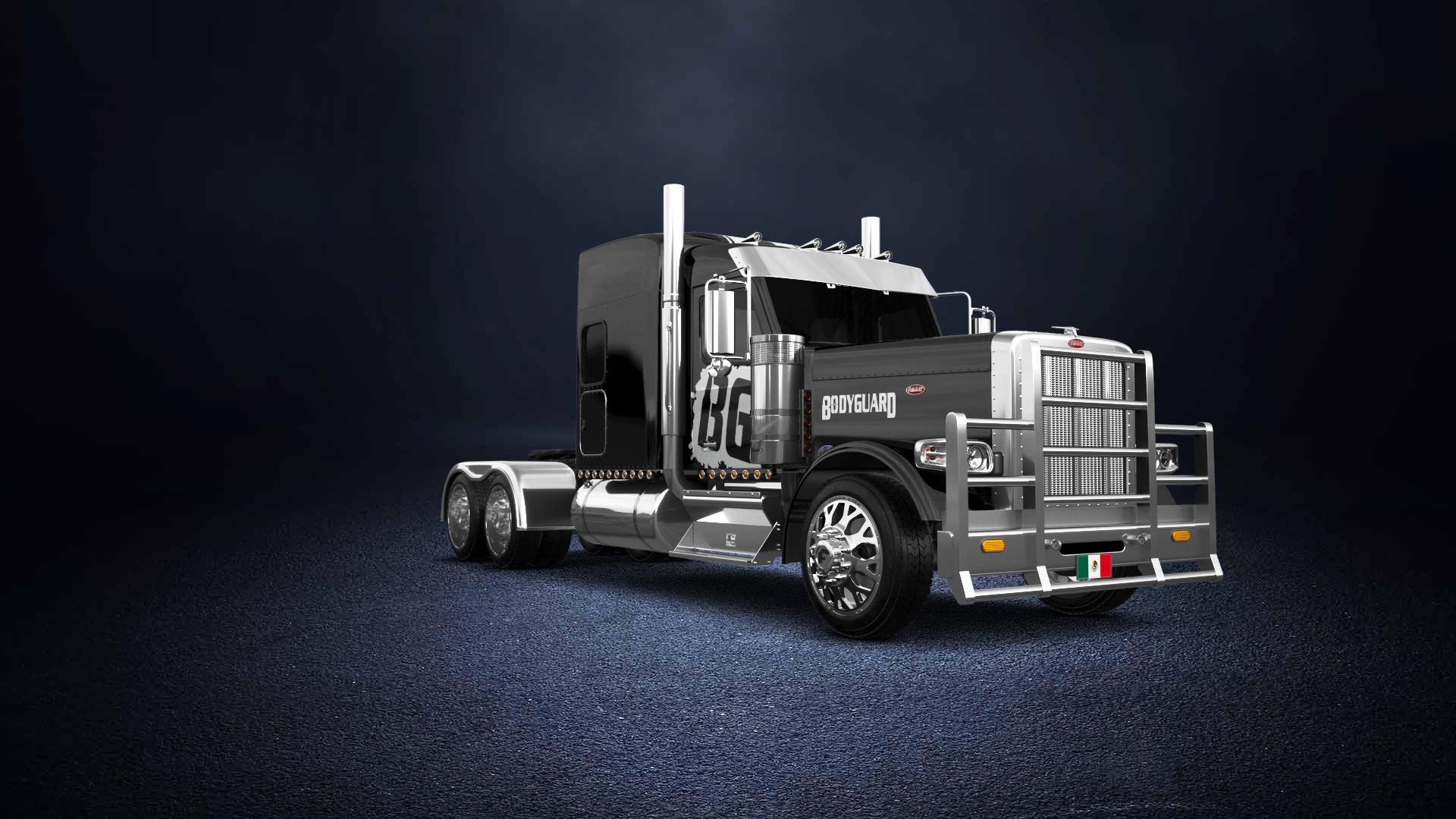 Peterbilt 589 Sleeper Cab Truck 2024 tuning