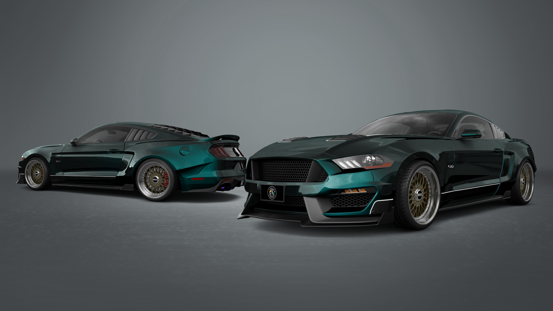 Ford Mustang Ecoboost 2 Door Coupe 2018 tuning