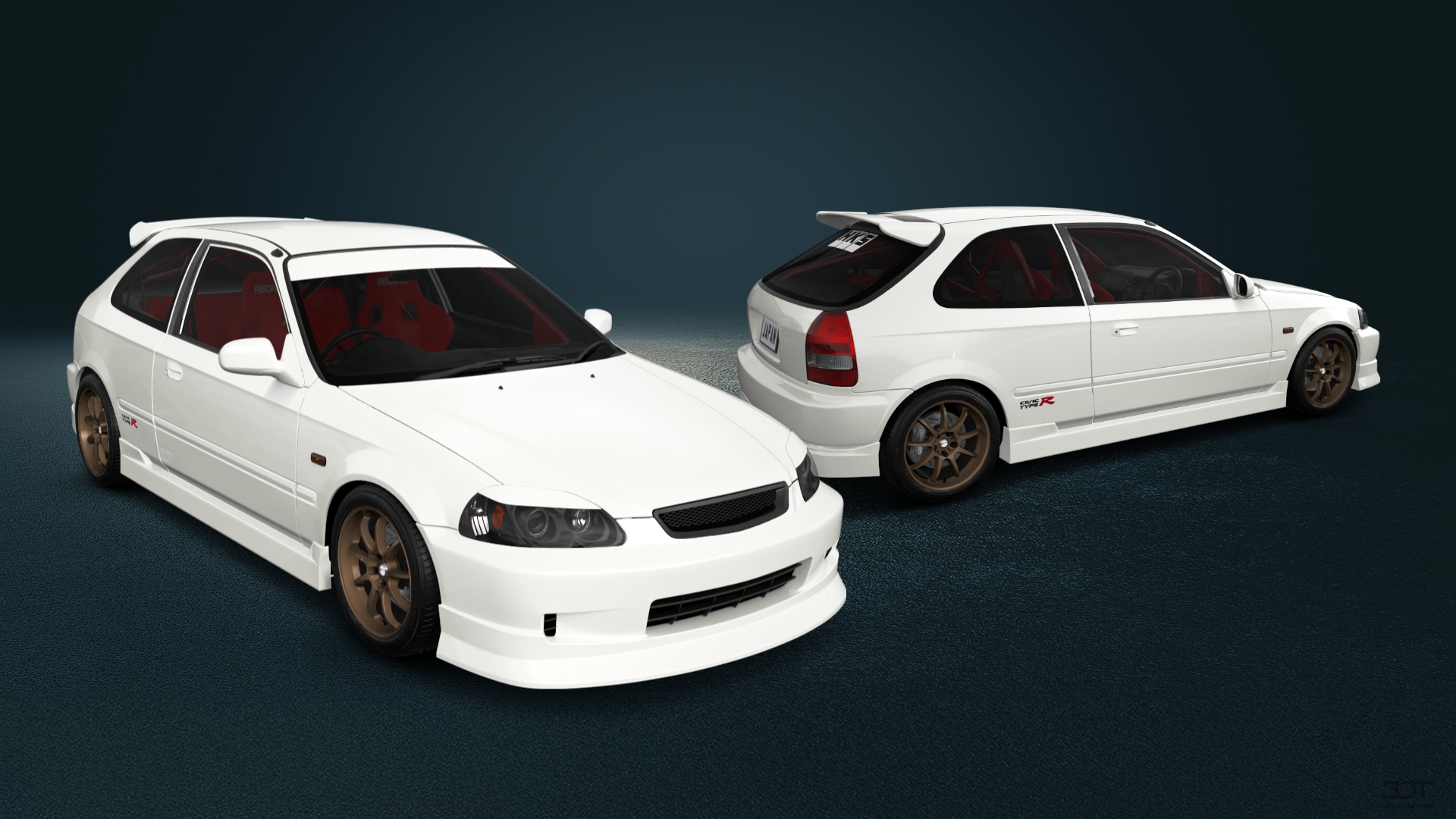 Honda Civic 3 Door Hatchback 1997 tuning