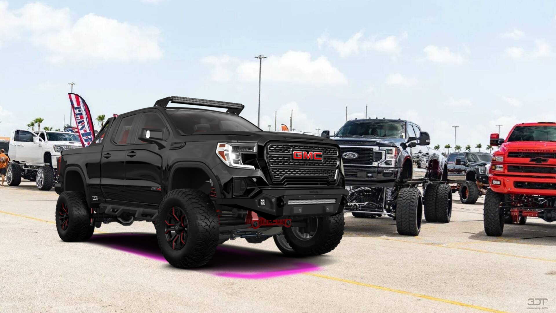 GMC Sierra 1500 4 Door pickup truck 2019 tuning