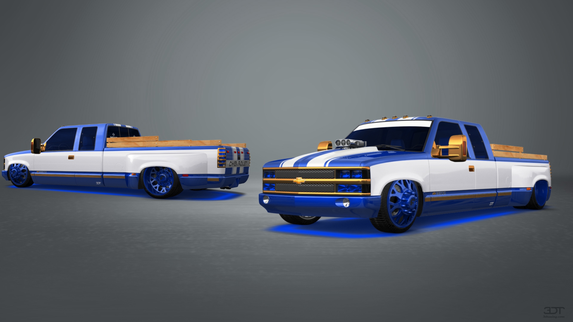 Chevrolet K3500 Extended Cab Pickup Truck 1988 tuning