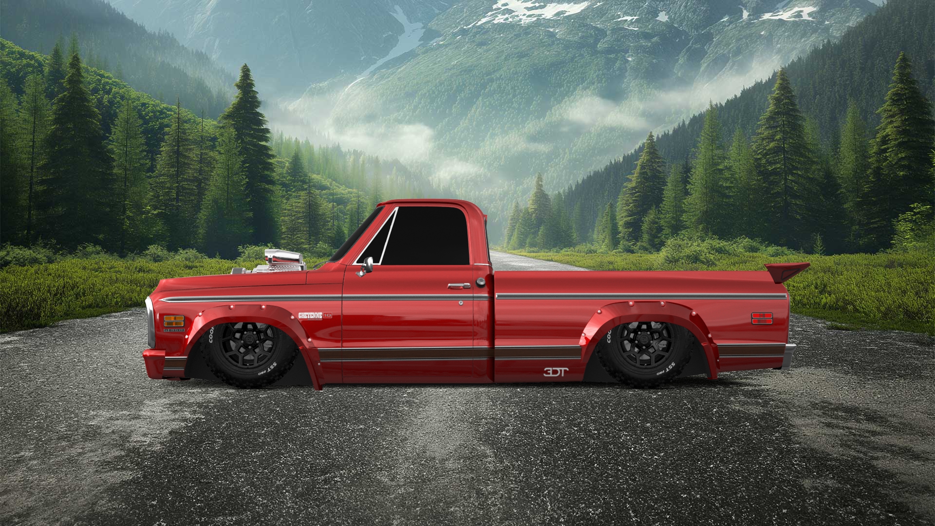 Chevrolet C-10 Cheyenne 2 Door pickup truck 1972