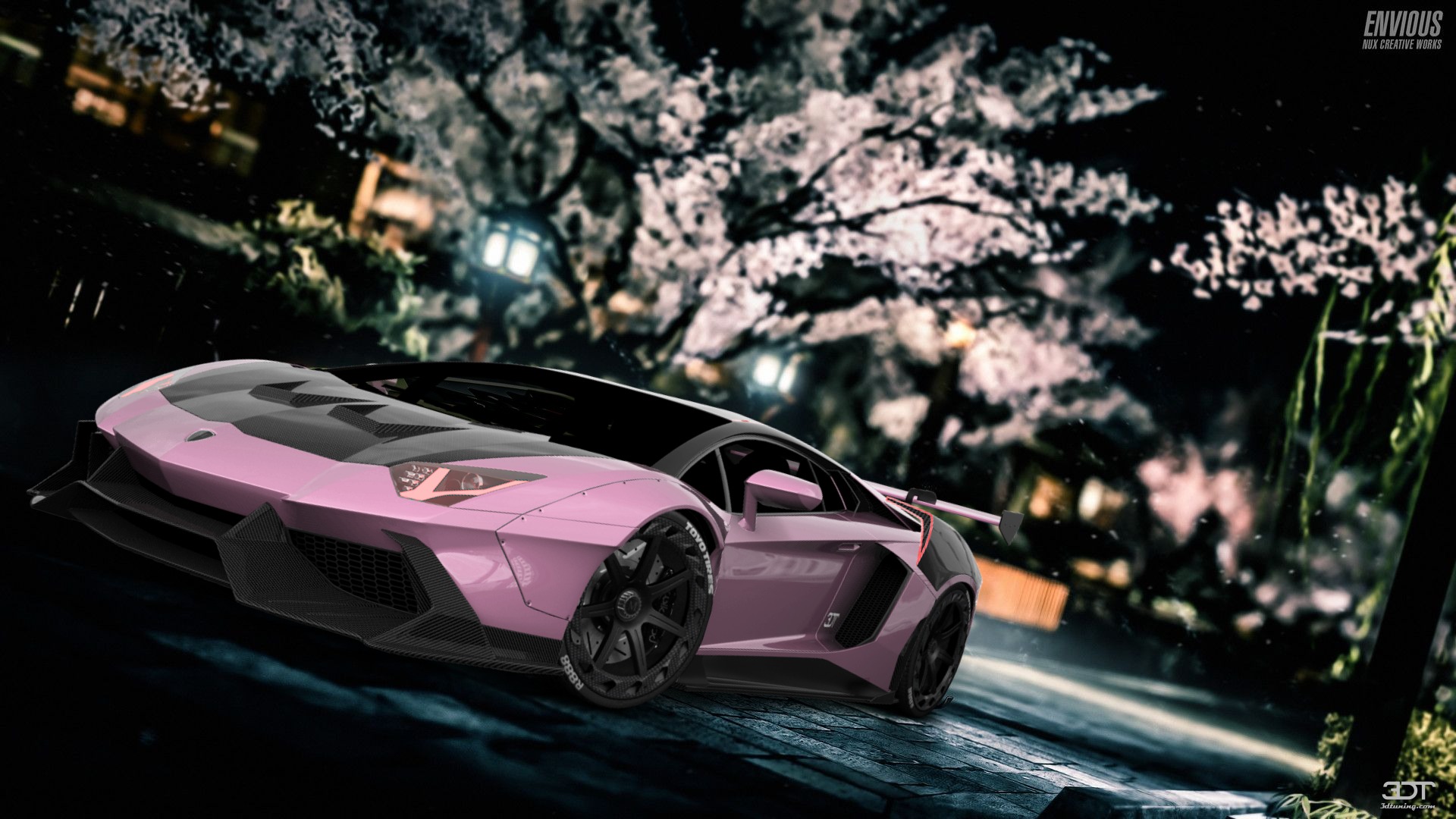 Lamborghini Aventador 2 Door Coupe 2012 tuning