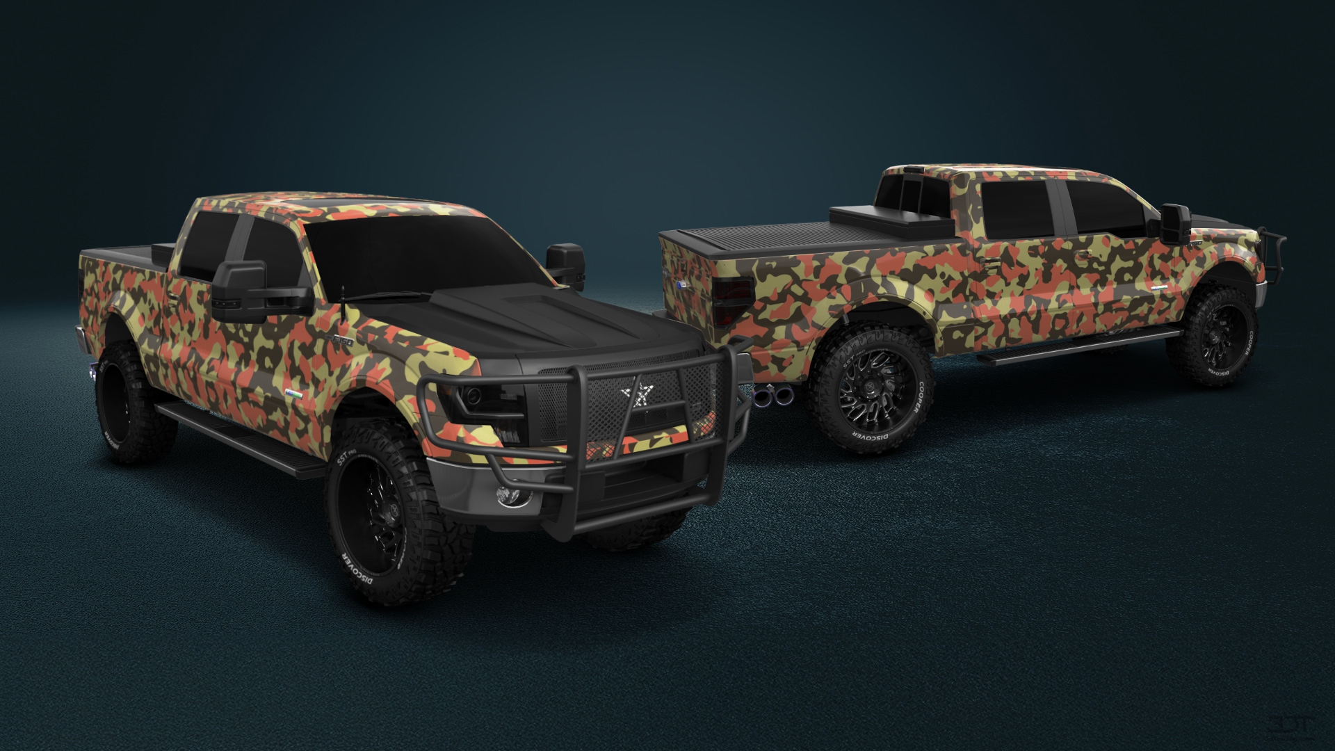 Ford F-150 Crew Cab 4 Door pickup truck 2013 tuning