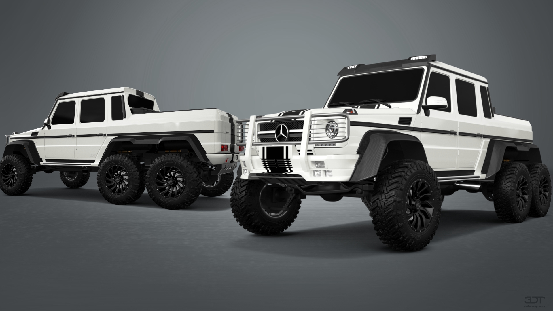 Mercedes G 63 AMG 6x6 4 Door pickup truck 2013