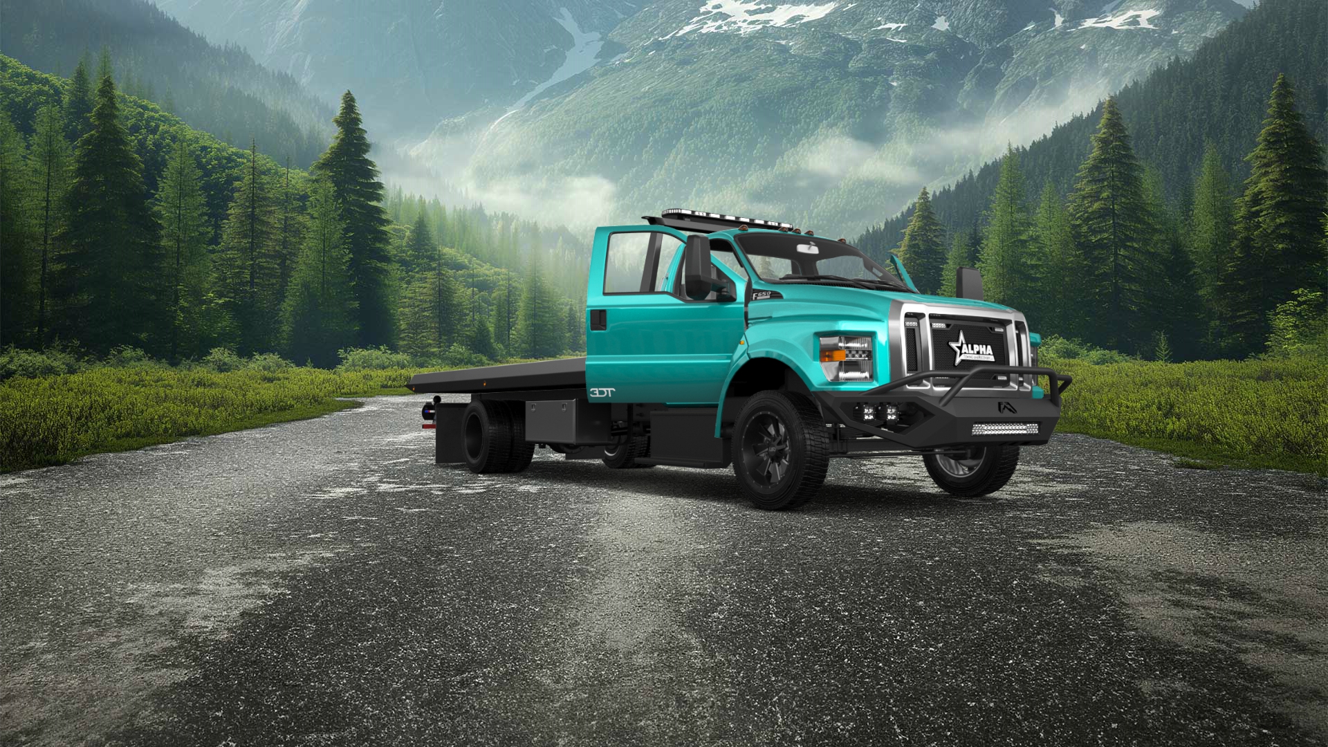 Ford F-650 Tow Truck Pickup 2016 tuning