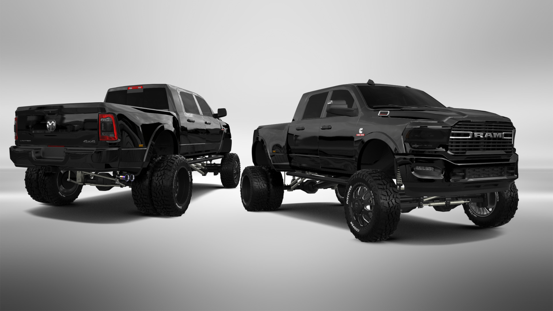 Dodge Ram 3500 4 Door pickup truck 2020