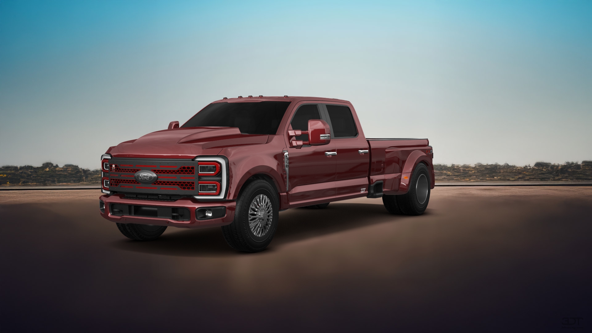 Ford F-350 DRW Crew Cab 4 Door pickup truck 2023 tuning