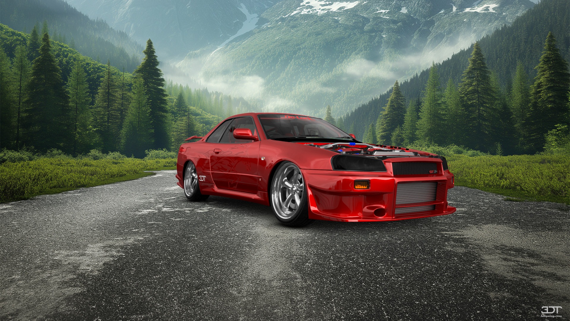Tuning Nissan Skyline GT-R 2 Door Coupe 2000
