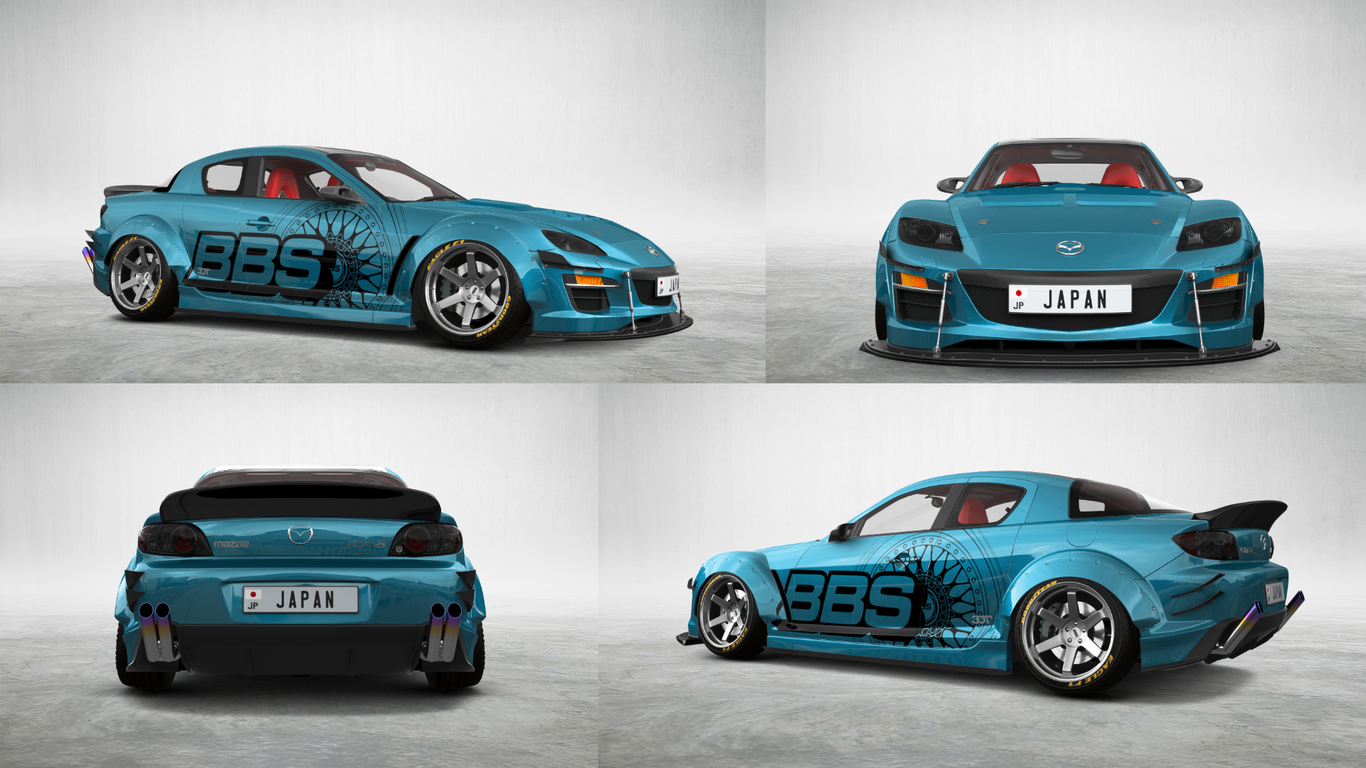 Mazda RX-8 Quad Coupe 2004 tuning