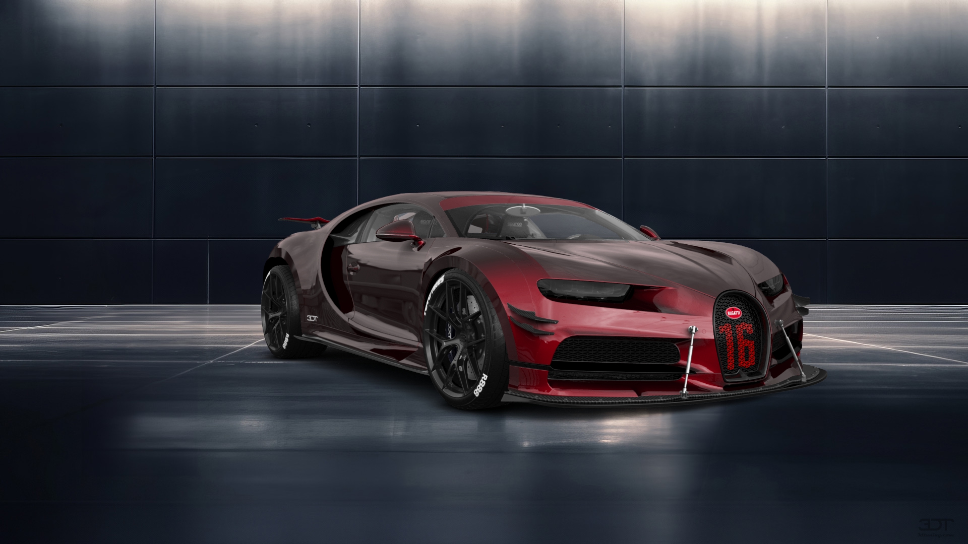 Bugatti Chiron 2 Door Coupe 2016