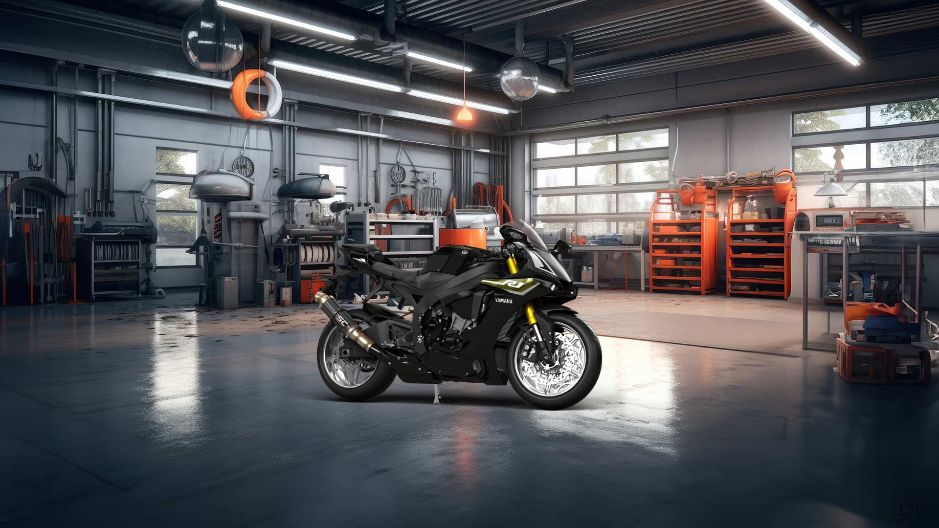 Yamaha YZF R1 Sport Bike 2015 tuning