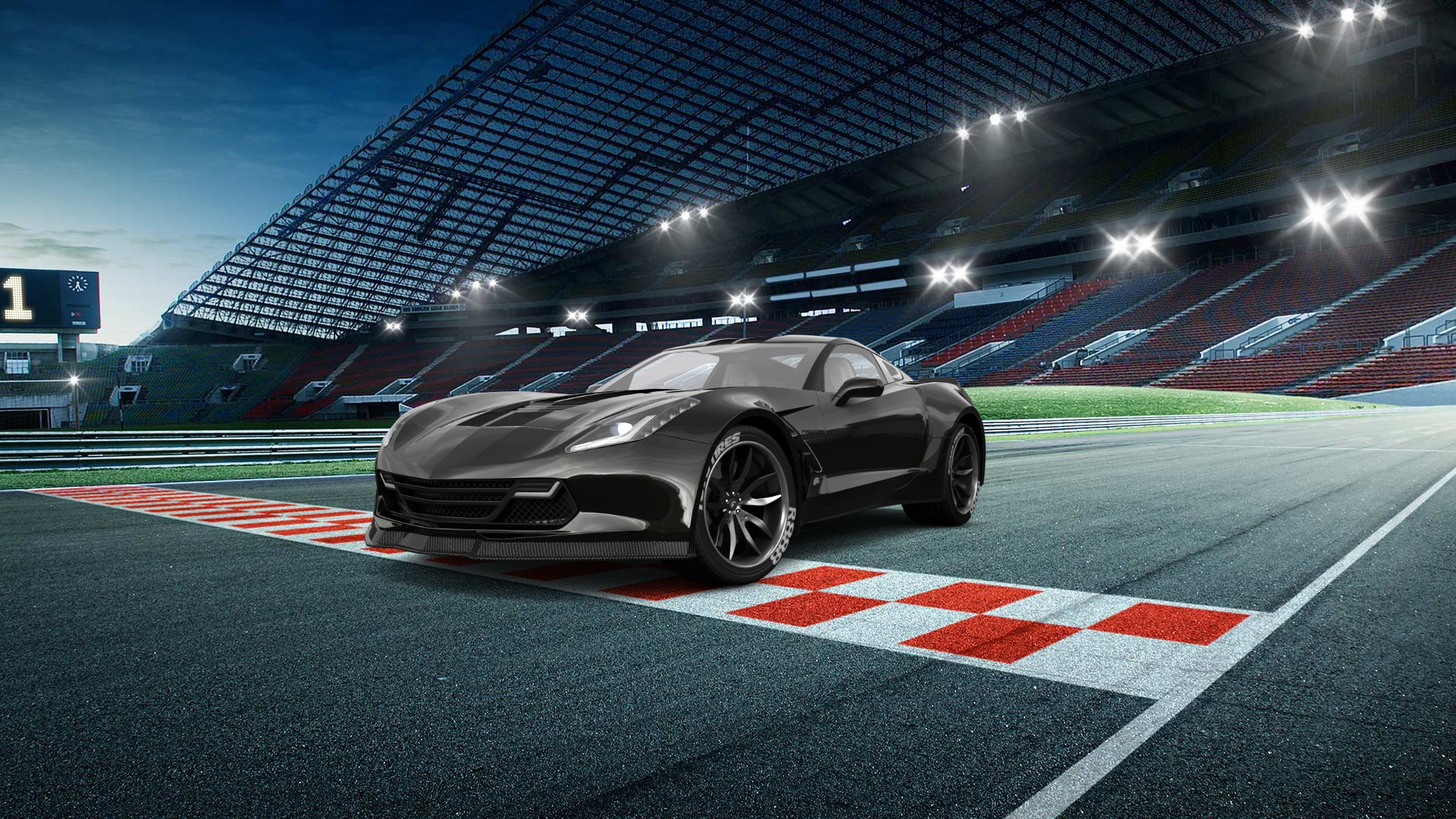 Chevrolet Corvette C7 2 Door Coupe 2015 tuning