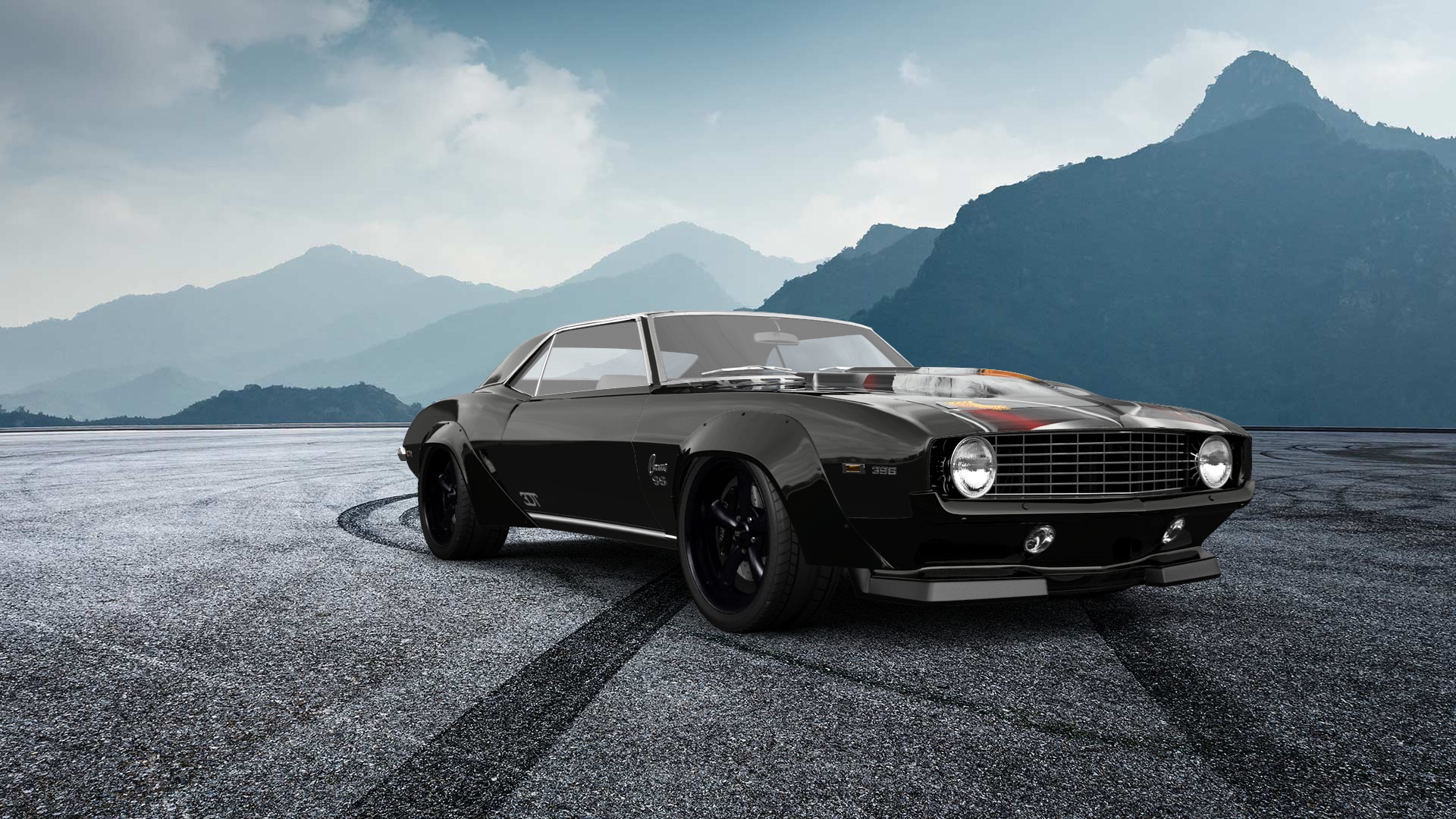 Chevrolet Camaro SS 2 Door Hardtop 1969 tuning