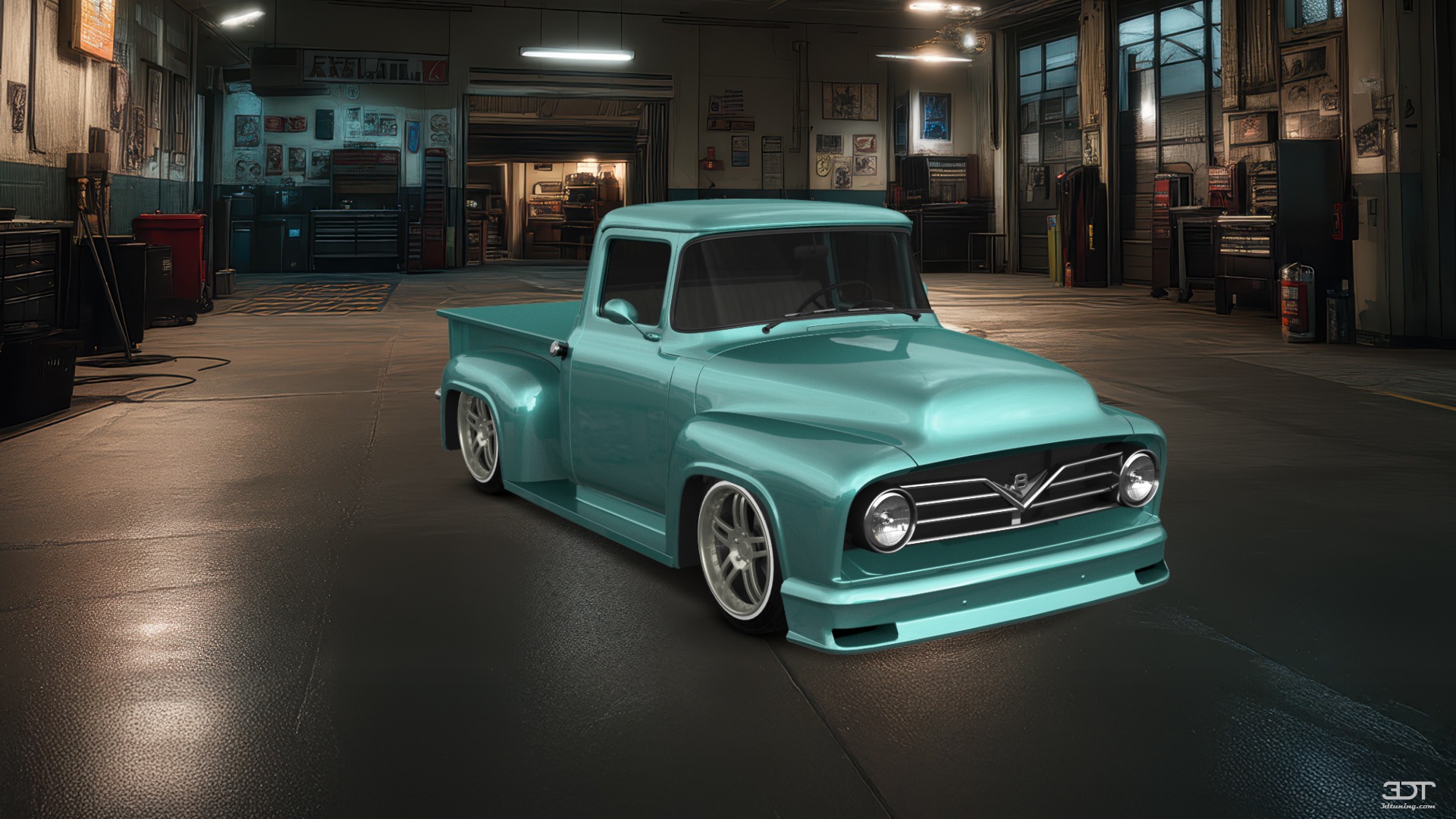 Ford F-100 2 Door truck 1956 tuning