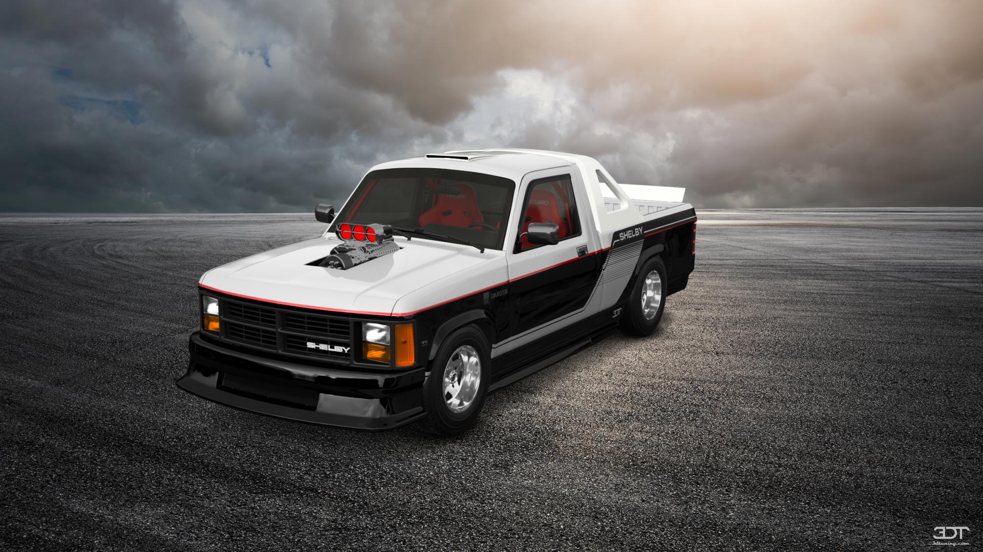 Dodge Dakota Regular Cab 2 Door pickup truck 1987 tuning