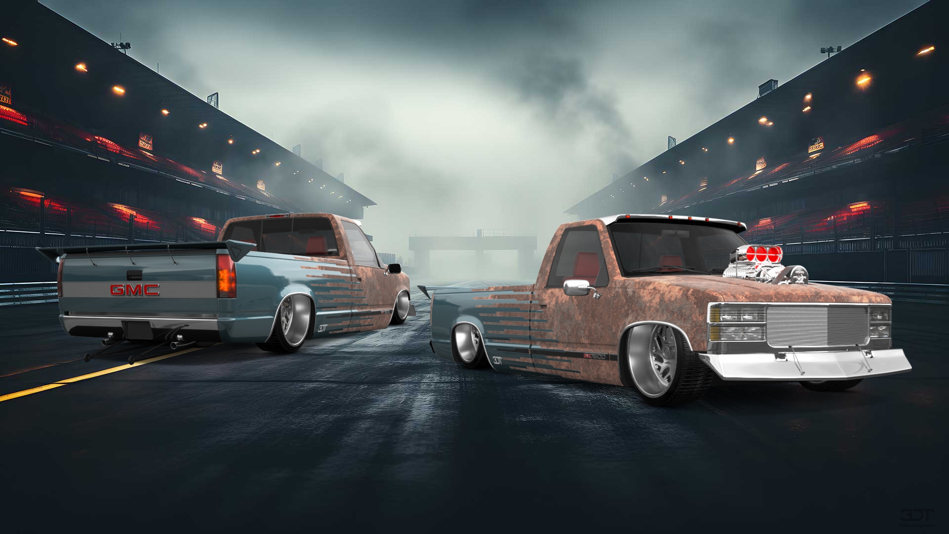 GMC Sierra 1500 2 Door pickup truck 1988 tuning