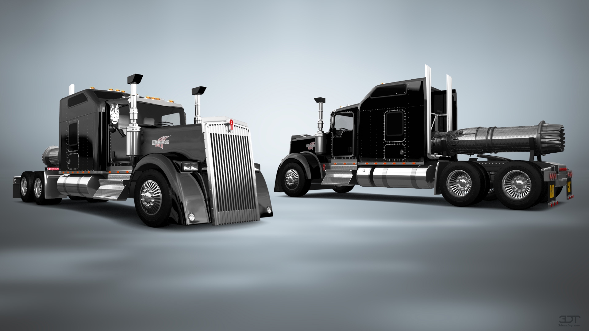 Kenworth W900 Sleeper Cab Truck 2015 tuning