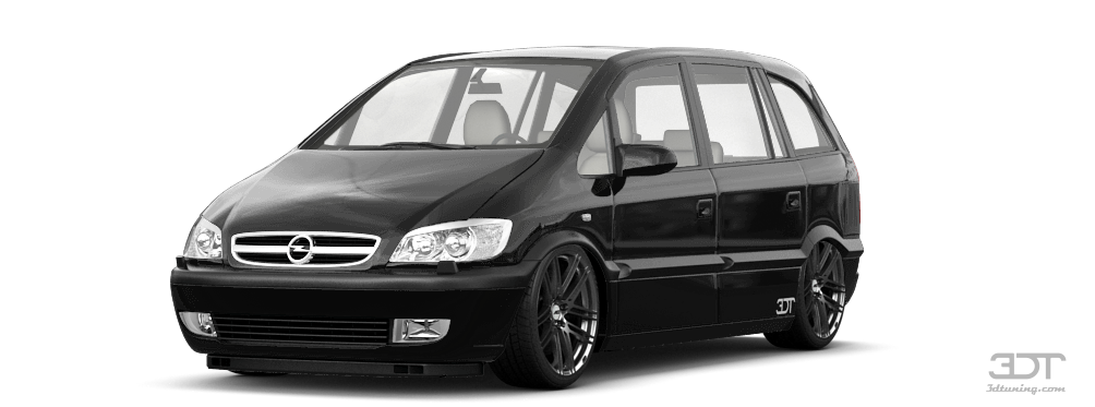 Tuning Opel Zafira A Compact MPV 2000