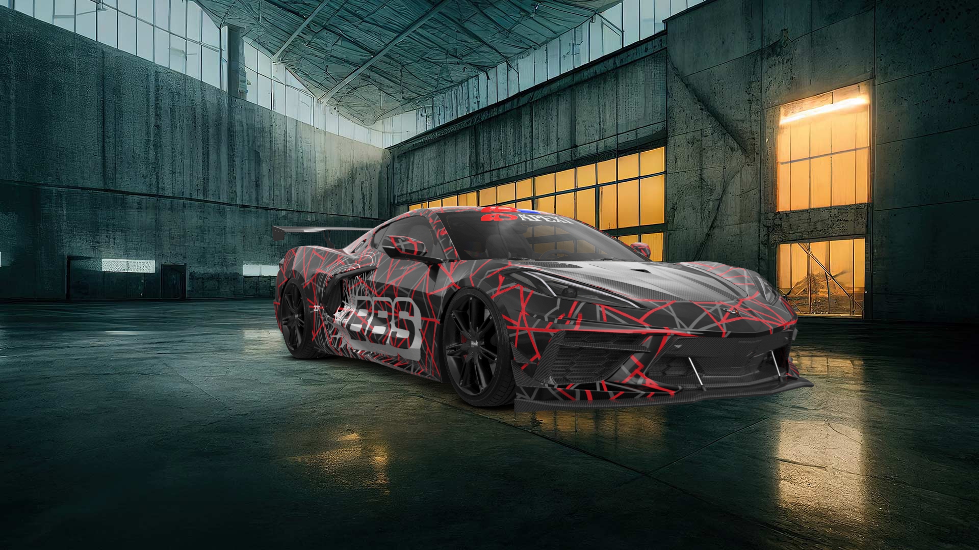 Chevrolet Corvette 2 door targa top 2020 tuning