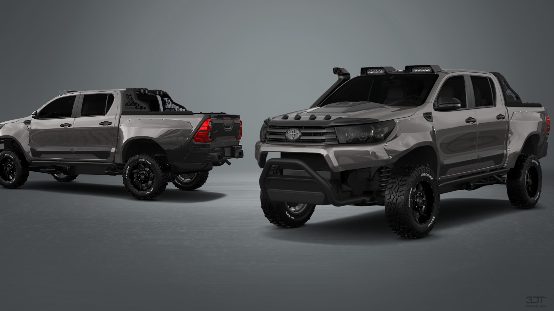 Toyota Hilux Double Cab 4 Door pickup truck 2015 tuning