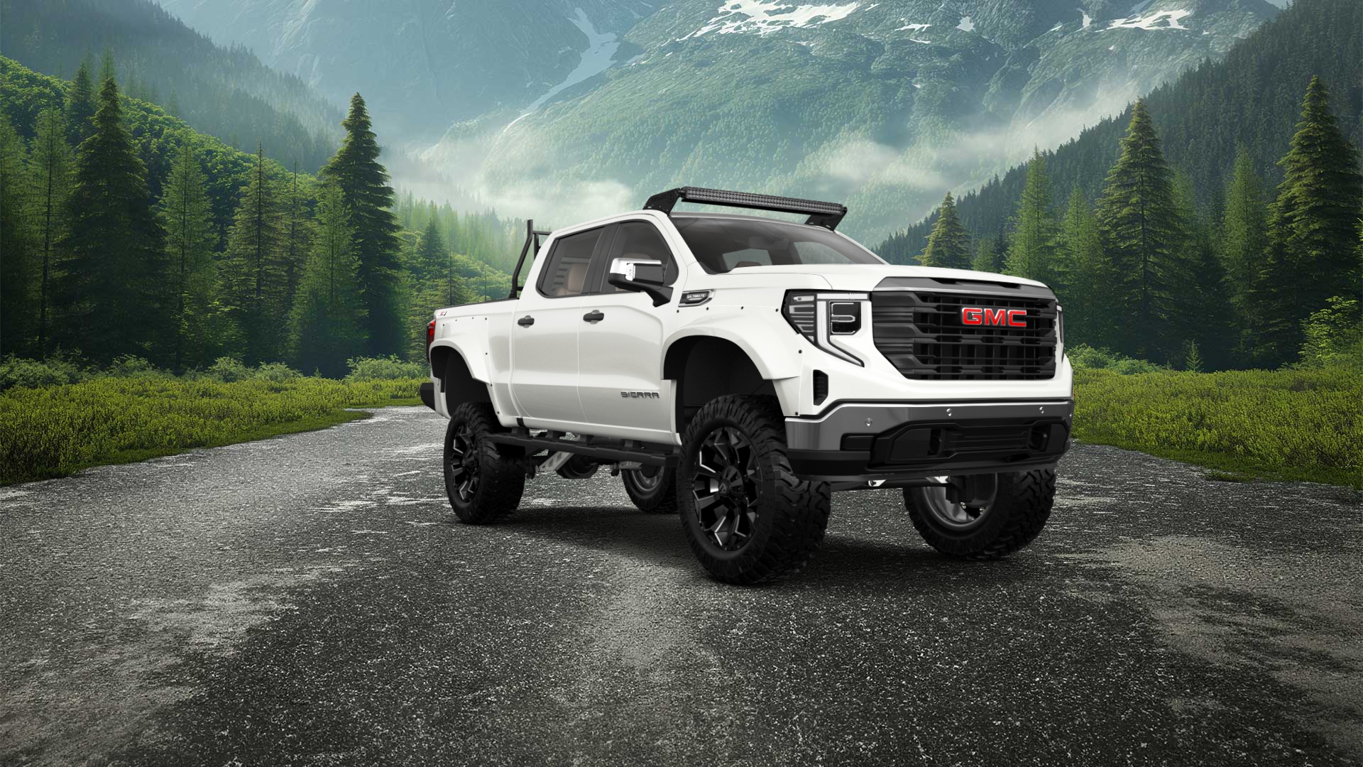 GMC Sierra 1500 Crew Cab 5.8 ft box 4 Door pickup truck 2023