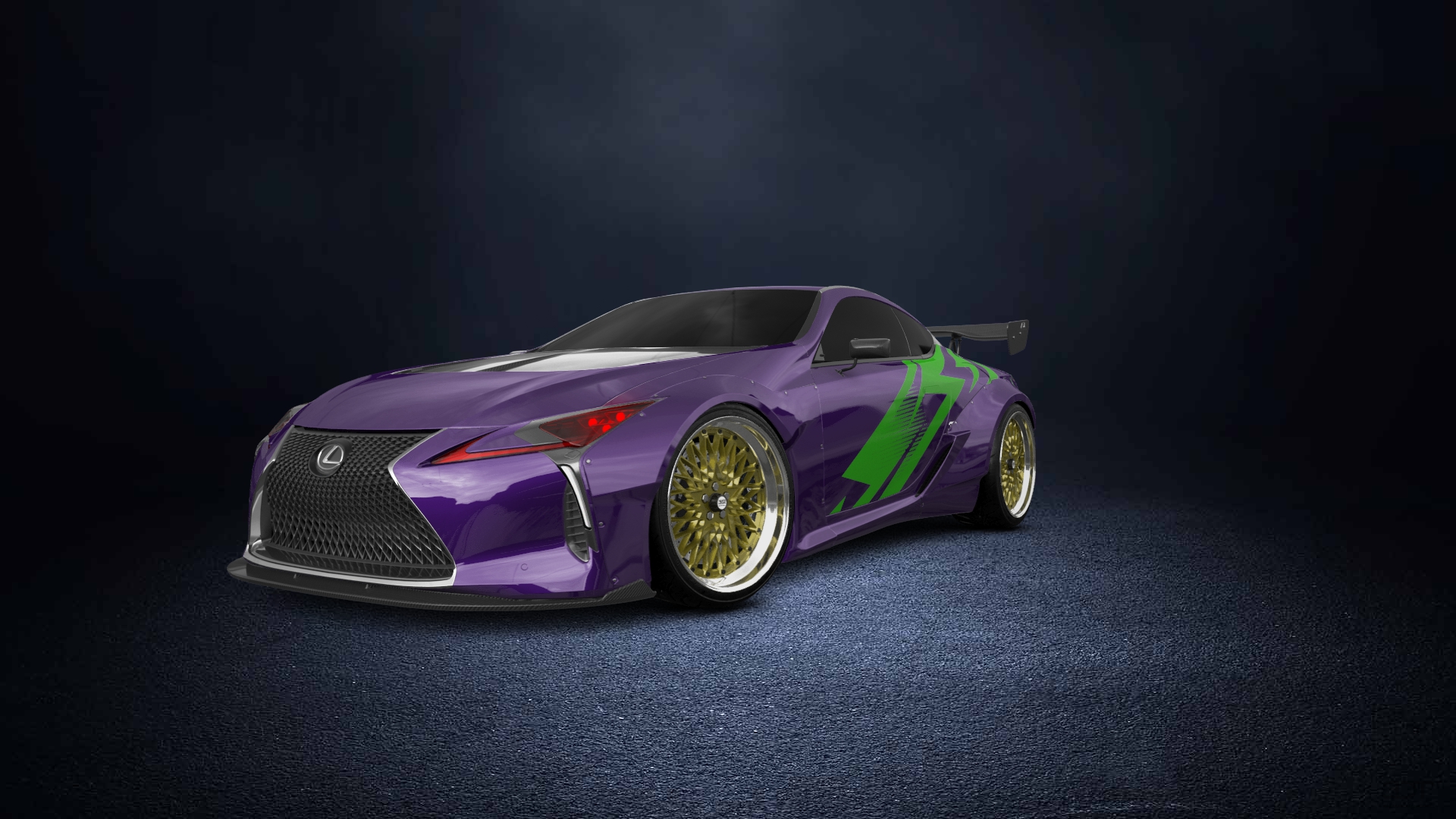 Lexus LC500 2 door fastback coupe 2017